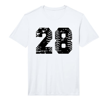 Number 28 Softball Baseball Black T-Shirt - Fun Novelty Design Unisex - T-Shirt, Sweatshirt, Hoodie