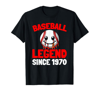 Birthday Baseballer Baseball Team T-Shirt - Fun Novelty Design for Adults - T-Shirt, Sweatshirt, Hoodie
