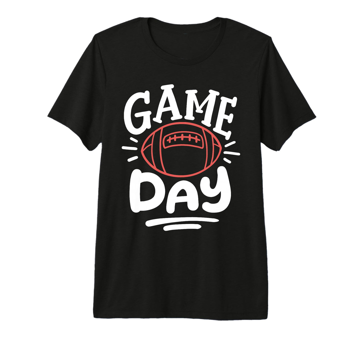 Football Mother Mom Game Day Tri Blend T-Shirt - Aesthetic Graphic Unisex - T-Shirt, Sweatshirt, Hoodie