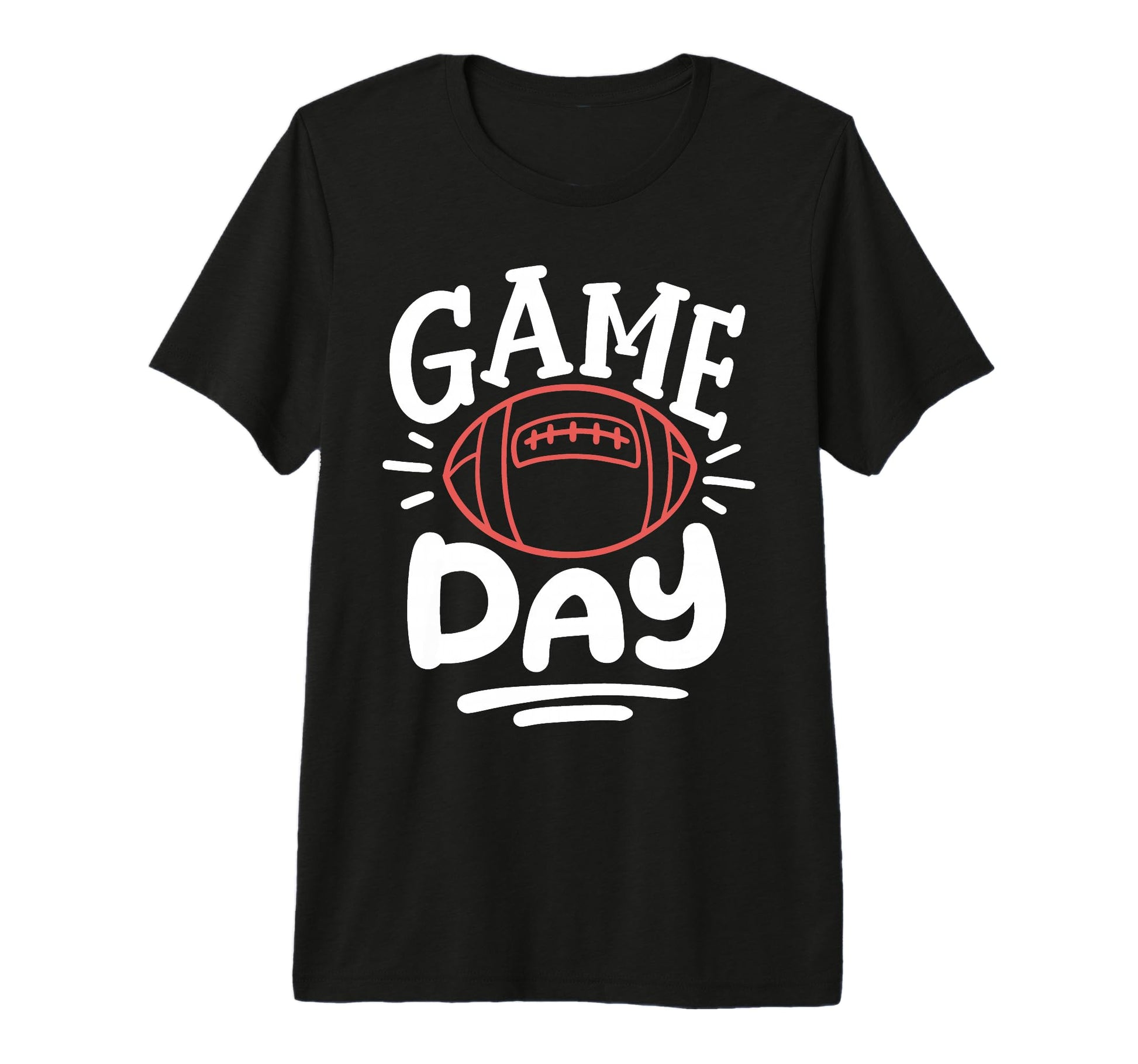 Football Mother Mom Game Day Tri Blend T-Shirt - Aesthetic Graphic Unisex - T-Shirt, Sweatshirt, Hoodie