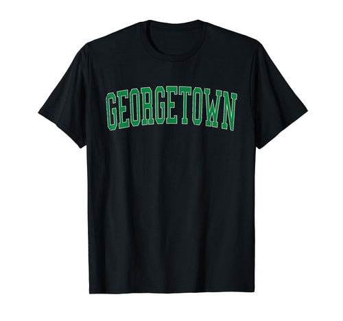 Georgetown Tx Distressed Green Varsity T-Shirt - Novelty Apparel Unisex - T-Shirt, Sweatshirt, Hoodie