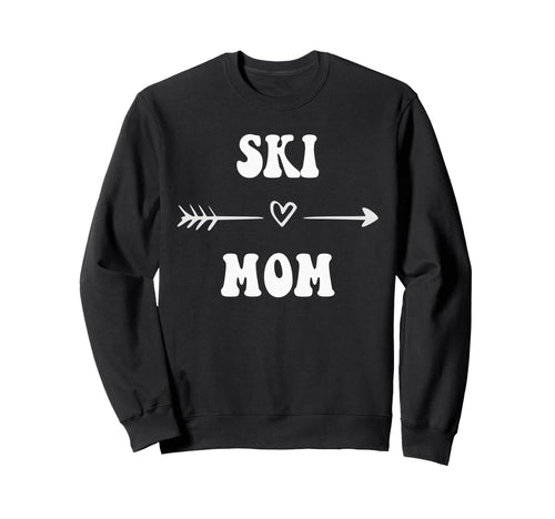 Ski Mom Skier Ski Racer Stylish Sports Sweatshirt - Novelty Apparel Unisex - T-Shirt, Sweatshirt, Hoodie