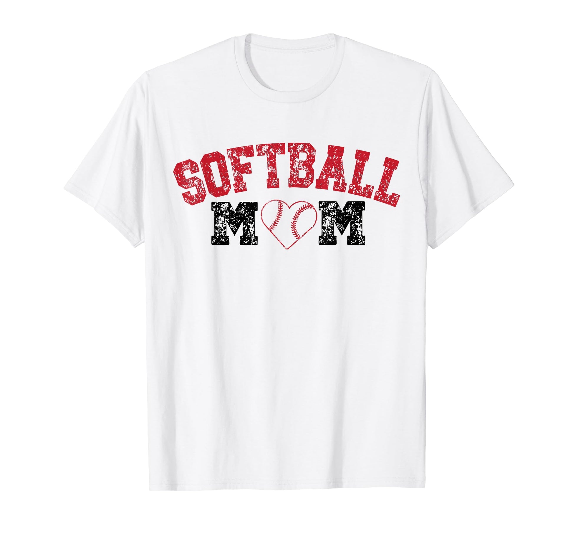 Softball Mom Player Team Mama Sports T-Shirt - Novelty Apparel Unisex - T-Shirt, Sweatshirt, Hoodie