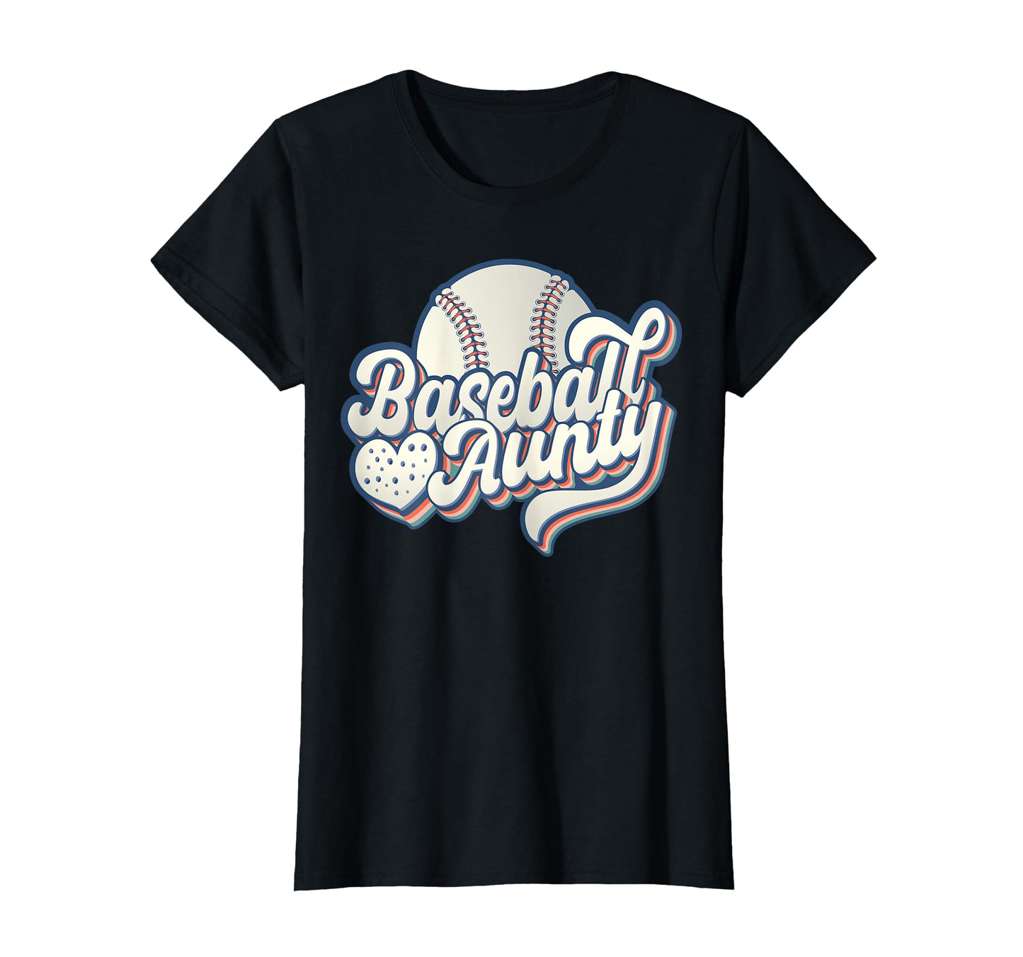 Baseball Aunty Funny Baseball Lover T-Shirt - Minimalist Print Men Women - T-Shirt, Sweatshirt, Hoodie