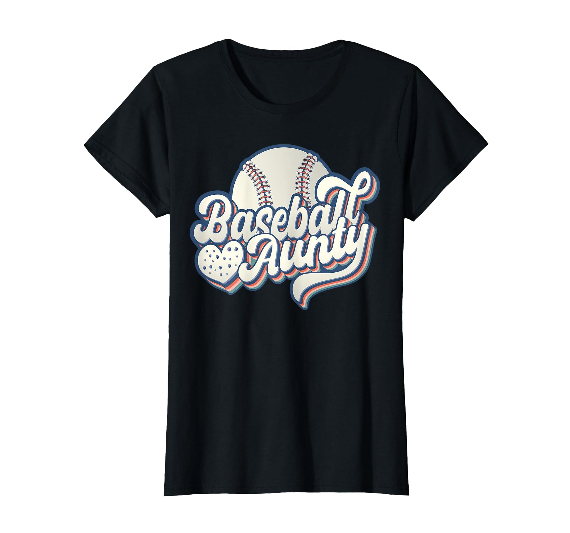Baseball Aunty Funny Baseball Lover T-Shirt - Minimalist Print Men Women - T-Shirt, Sweatshirt, Hoodie