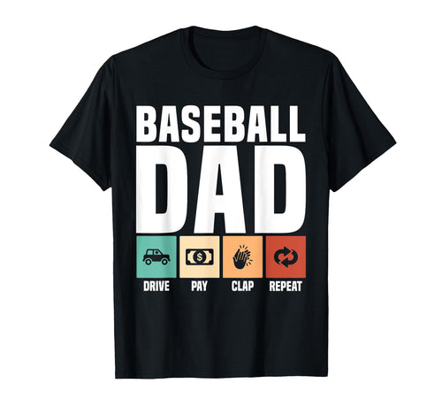 Funny Baseball Dad Proud Little Slugger T-Shirt - Trendy Graphic Unisex - T-Shirt, Sweatshirt, Hoodie