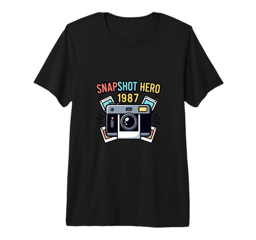 Snapshot Camera Photography 1987 Tri T-Shirt - Casual Everyday Wear Unisex - T-Shirt, Sweatshirt, Hoodie