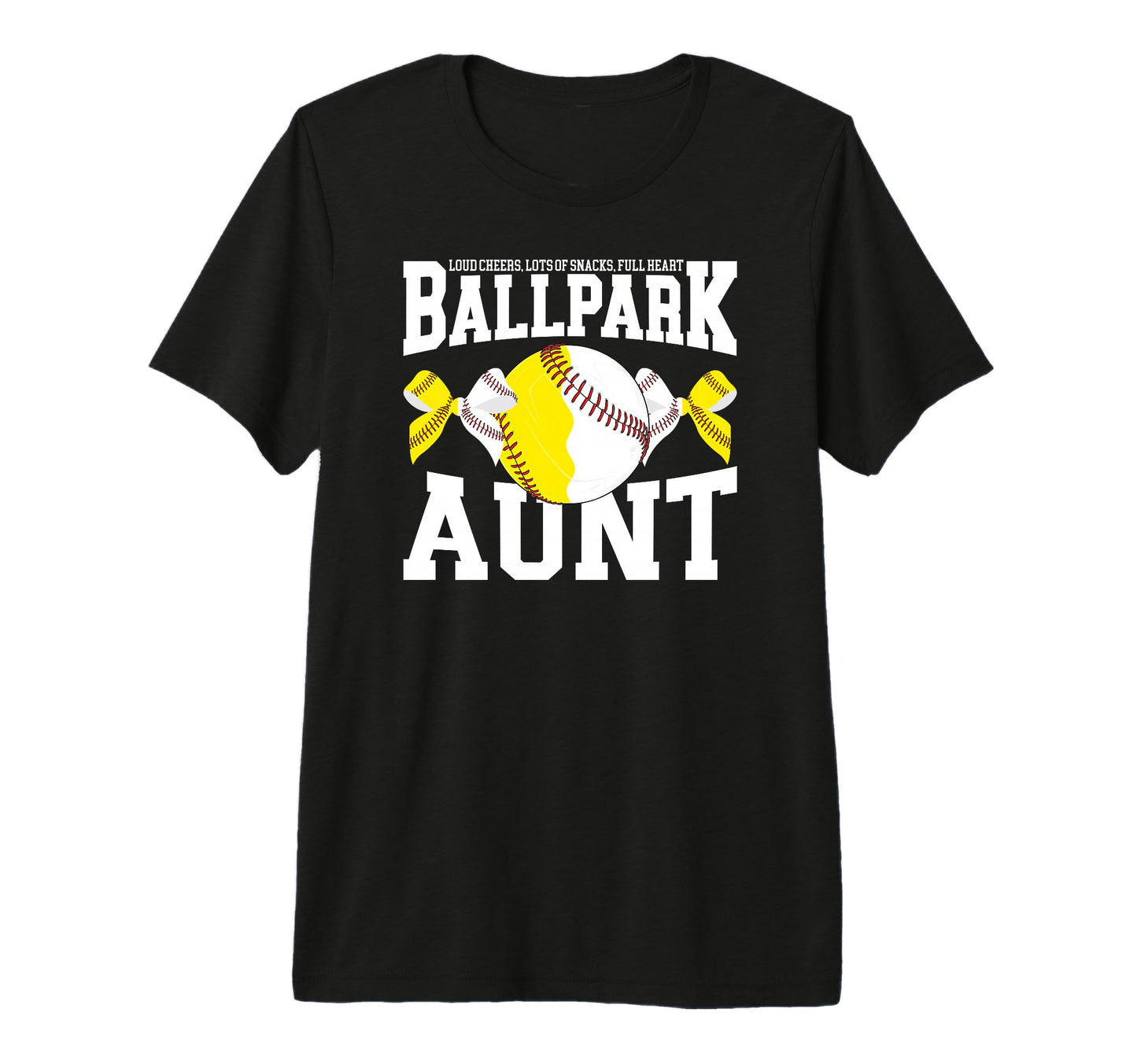 Funny Baseball Softball Aunt Softball T-Shirt - Graphic Print for Adults - T-Shirt, Sweatshirt, Hoodie