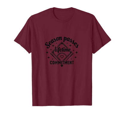 Baseball Mom Season Passes Lifetime T-Shirt - Custom Art Print Men Women - T-Shirt, Sweatshirt, Hoodie