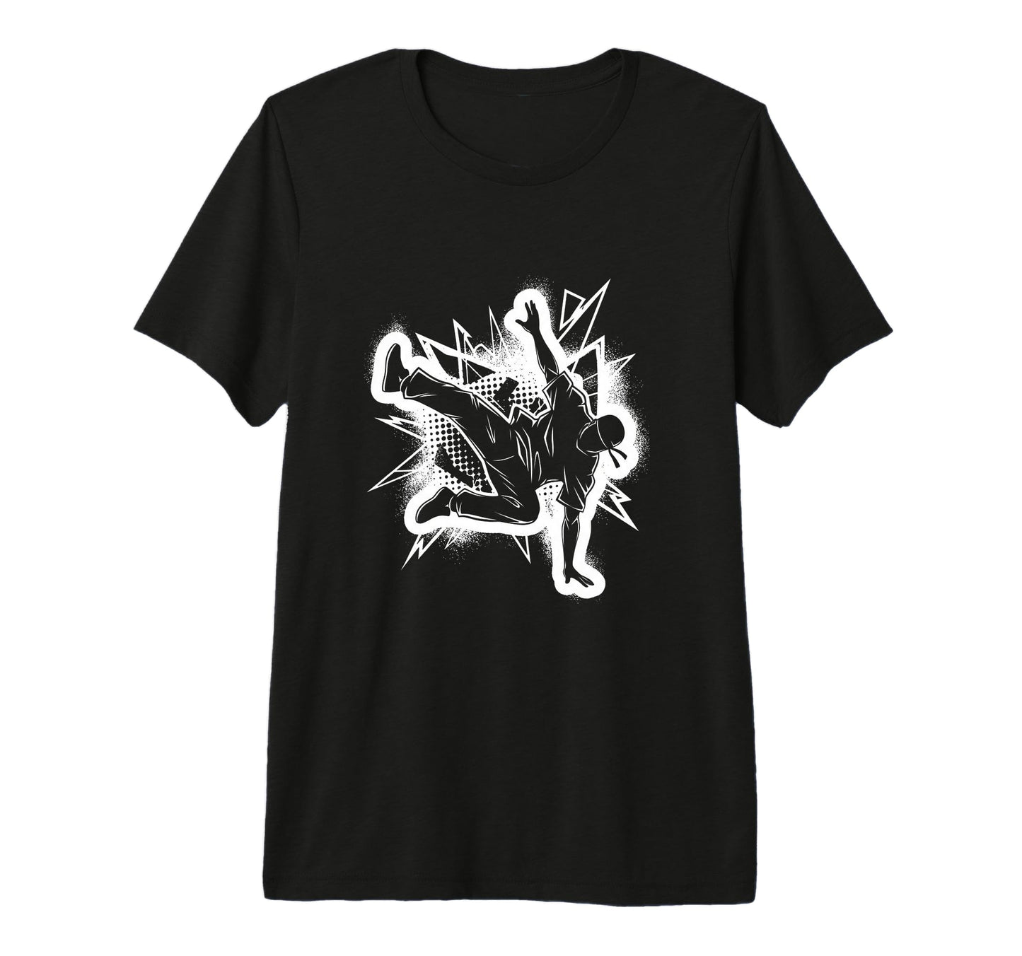 Break Dancer Hip Hop Old School Modern T-Shirt - Aesthetic Graphic Unisex - T-Shirt, Sweatshirt, Hoodie