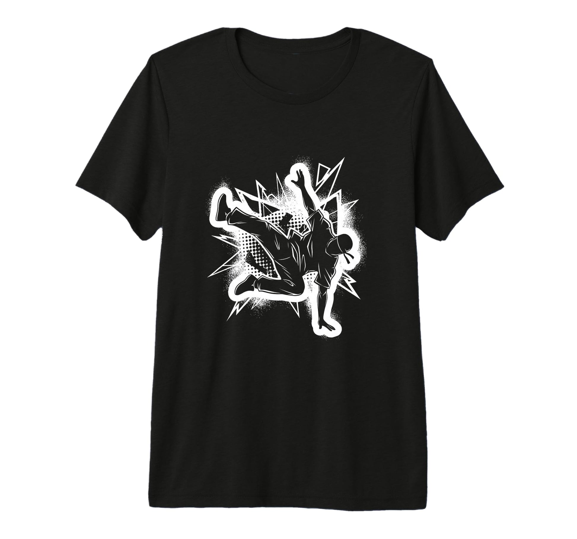 Break Dancer Hip Hop Old School Modern T-Shirt - Aesthetic Graphic Unisex - T-Shirt, Sweatshirt, Hoodie