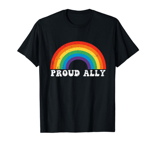 Lgbt Proud Ally Gay Pride Lgbt T-Shirt - Fun Novelty Design for Adults - T-Shirt, Sweatshirt, Hoodie