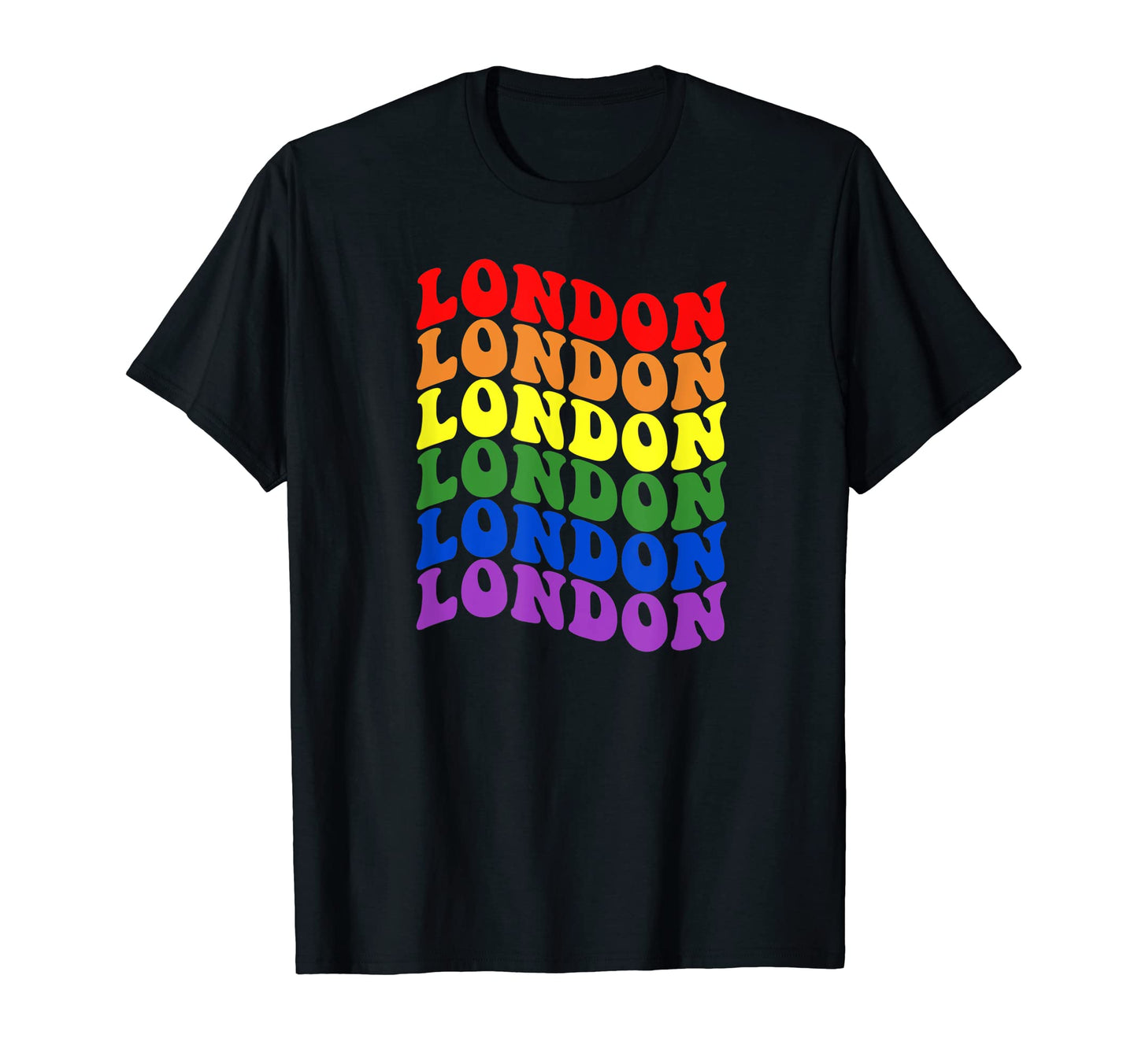 London Gay Pride Lgbtq Rainbow Lgbt T-Shirt - Trendy Graphic Men Women - T-Shirt, Sweatshirt, Hoodie