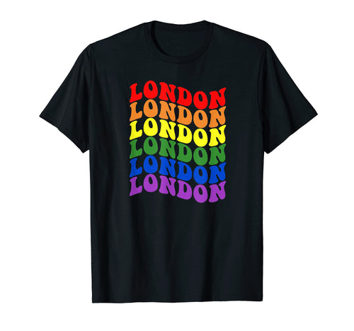 London Gay Pride Lgbtq Rainbow Lgbt T-Shirt - Trendy Graphic Men Women - T-Shirt, Sweatshirt, Hoodie