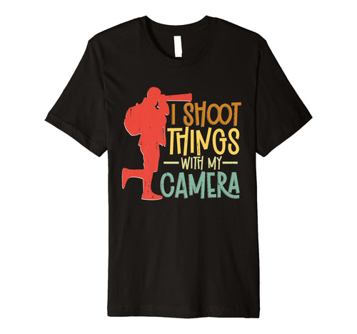 Photo Camera Photographer Flash T-Shirt - Novelty Apparel for Adults - T-Shirt, Sweatshirt, Hoodie
