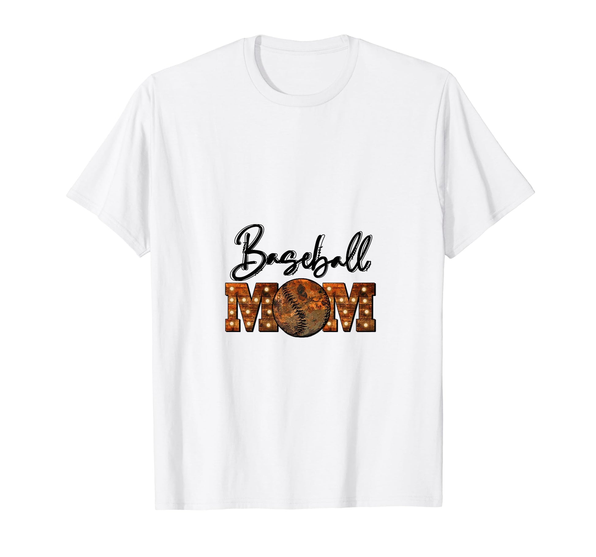 Baseball Mom Game Day T-Shirt - Graphic Print for Adults - T-Shirt, Sweatshirt, Hoodie