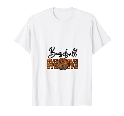 Baseball Mom Game Day T-Shirt - Graphic Print for Adults - T-Shirt, Sweatshirt, Hoodie