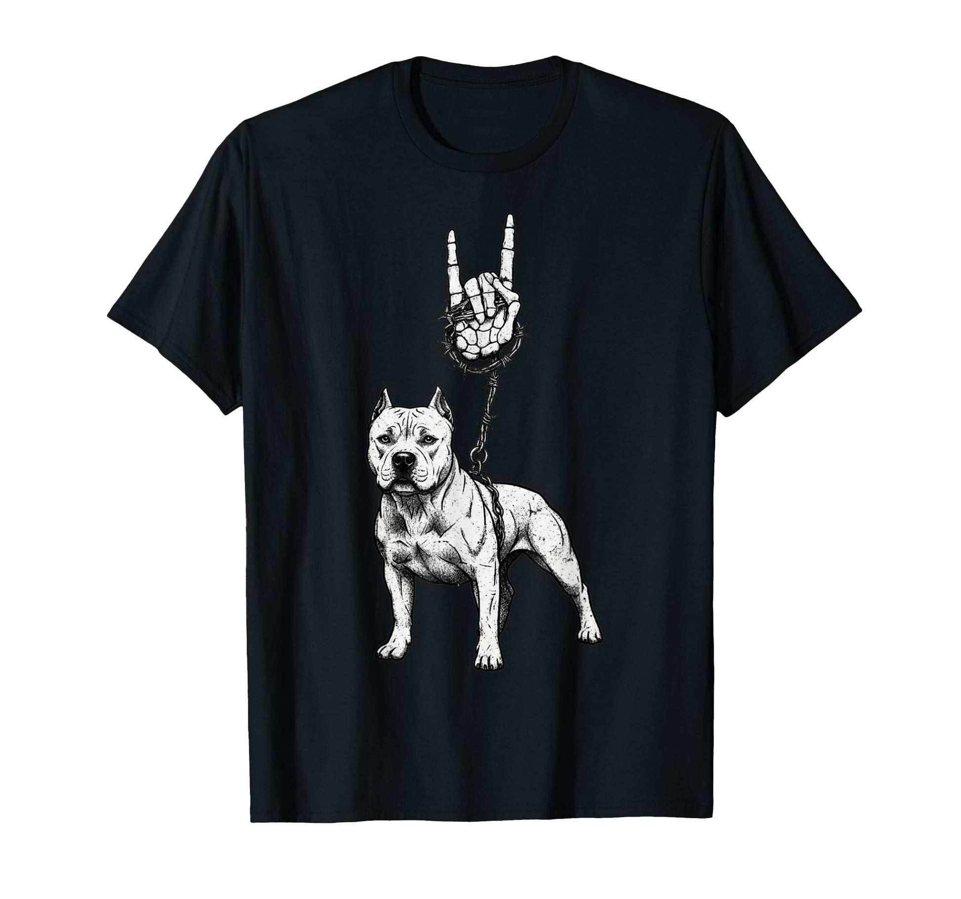 Pitbull Dog Breeder 90S Alt Metal T-Shirt - Aesthetic Graphic for Adults - T-Shirt, Sweatshirt, Hoodie
