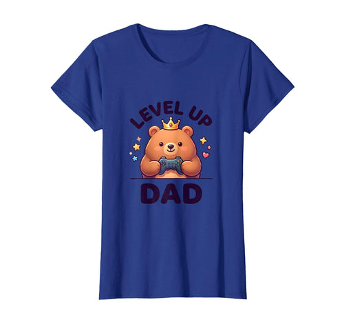 Level Up Dad Funny Fathers Day T-Shirt - Minimalist Print Men Women - T-Shirt, Sweatshirt, Hoodie