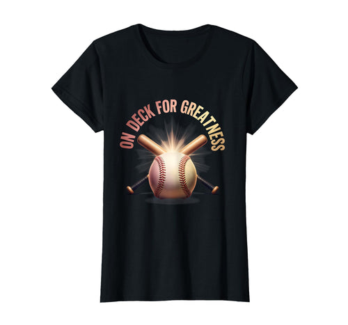 Deck Greatness Baseball Mom T-Shirt - Custom Art Print Unisex - T-Shirt, Sweatshirt, Hoodie
