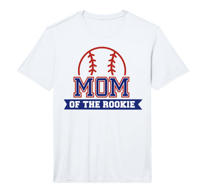 Mom Rookie 1St Birthday Baseball Theme T-Shirt - Streetwear Style Unisex - T-Shirt, Sweatshirt, Hoodie