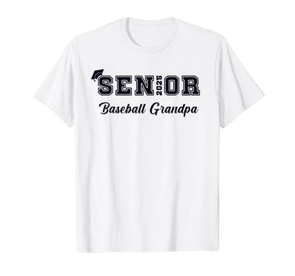 Class 2025 Baseball Grandpa Senior T-Shirt - Streetwear Style Unisex - T-Shirt, Sweatshirt, Hoodie