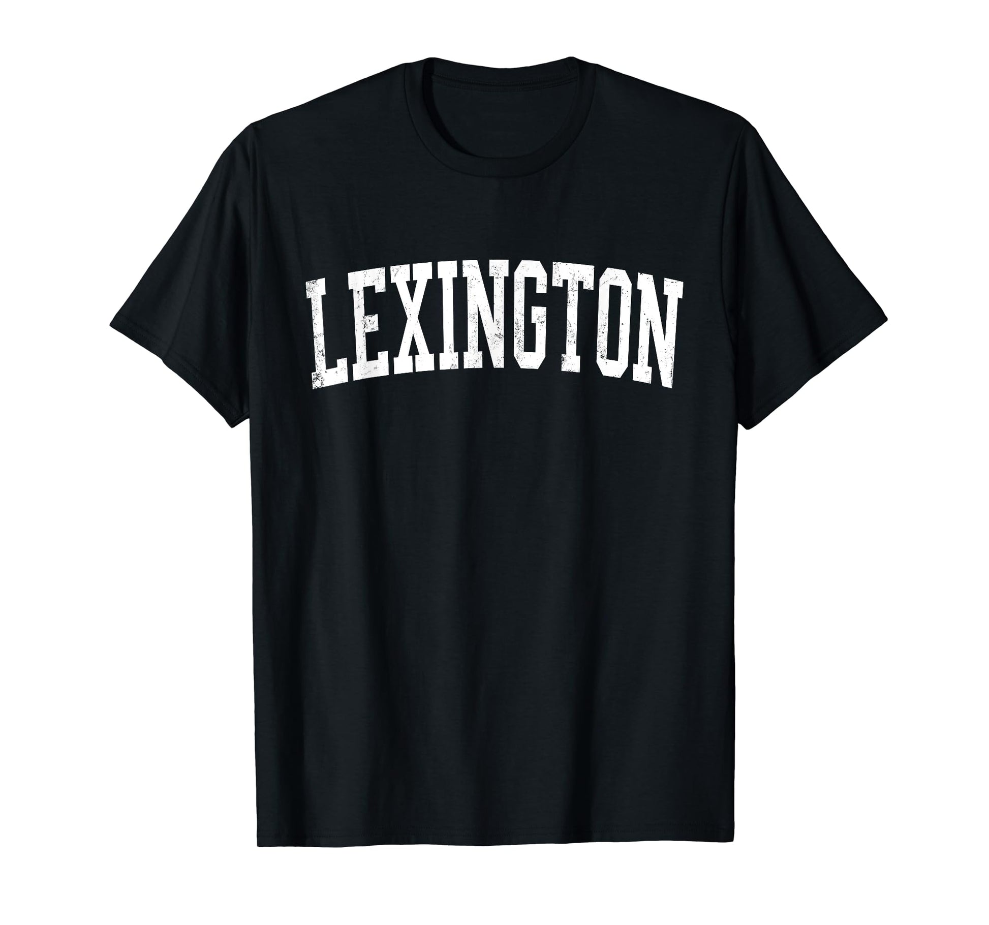 Lexington Sc Distressed White Varsity T-Shirt - Custom Art Print for Adults - T-Shirt, Sweatshirt, Hoodie
