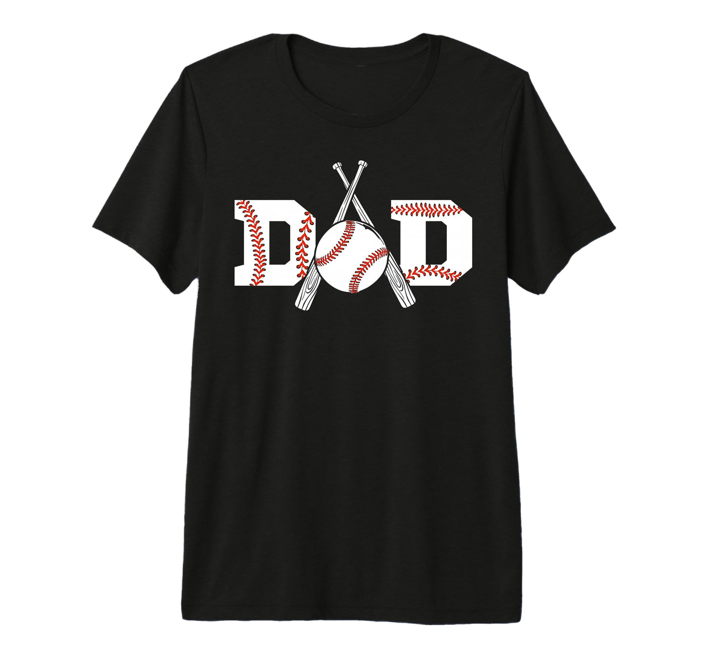 Mens Dad Baseball Ball Baseball T-Shirt - Casual Everyday Wear Men Women - T-Shirt, Sweatshirt, Hoodie