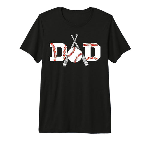 Mens Dad Baseball Ball Baseball T-Shirt - Casual Everyday Wear Men Women - T-Shirt, Sweatshirt, Hoodie
