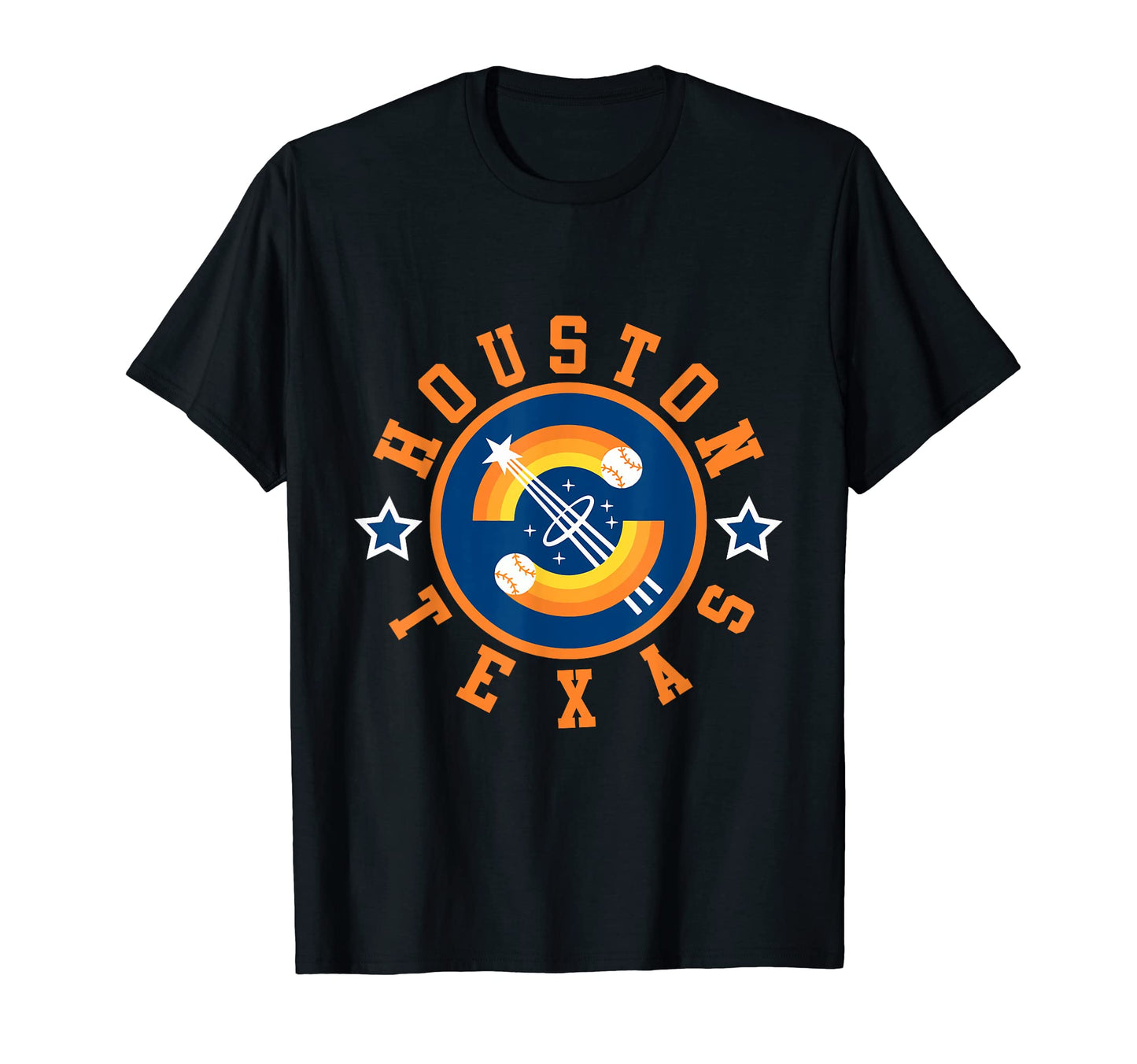 Houston Texas Tx H Town Color Stripes T-Shirt - Casual Everyday Wear Unisex - T-Shirt, Sweatshirt, Hoodie