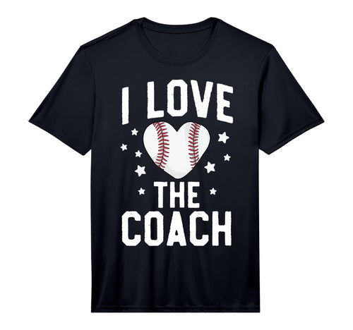 Funny Mom Baseball I Love Coach Wife T-Shirt - Trendy Graphic for Adults - T-Shirt, Sweatshirt, Hoodie