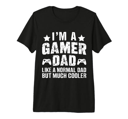 Mens Gamer Daddy Funny Fathers Day T-Shirt - Unique Graphic Men Women - T-Shirt, Sweatshirt, Hoodie