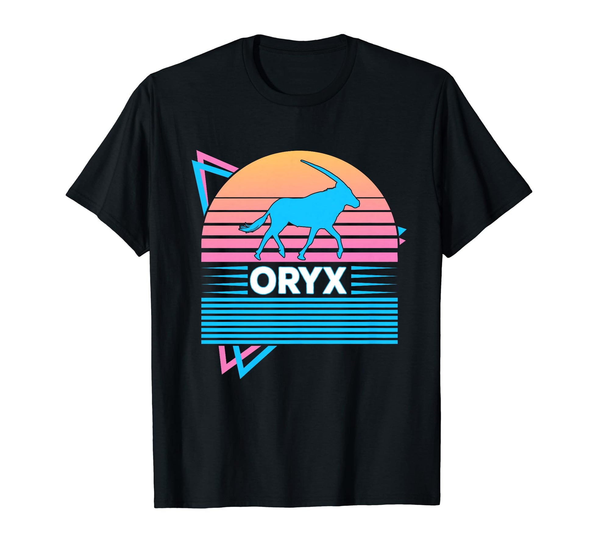 Oryx Vaporwave Aesthetic T-Shirt - Fun Novelty Design for Adults - T-Shirt, Sweatshirt, Hoodie