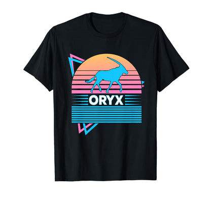 Oryx Vaporwave Aesthetic T-Shirt - Fun Novelty Design for Adults - T-Shirt, Sweatshirt, Hoodie
