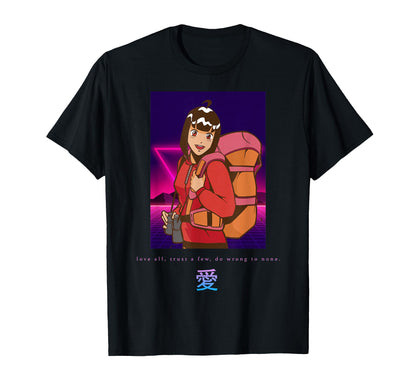 Anime Love Japanese Aesthetic T-Shirt - Minimalist Print for Adults - T-Shirt, Sweatshirt, Hoodie