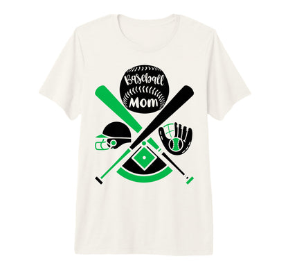 Baseball Mom Sports Mother Mom Sport T-Shirt - Aesthetic Graphic Unisex - T-Shirt, Sweatshirt, Hoodie