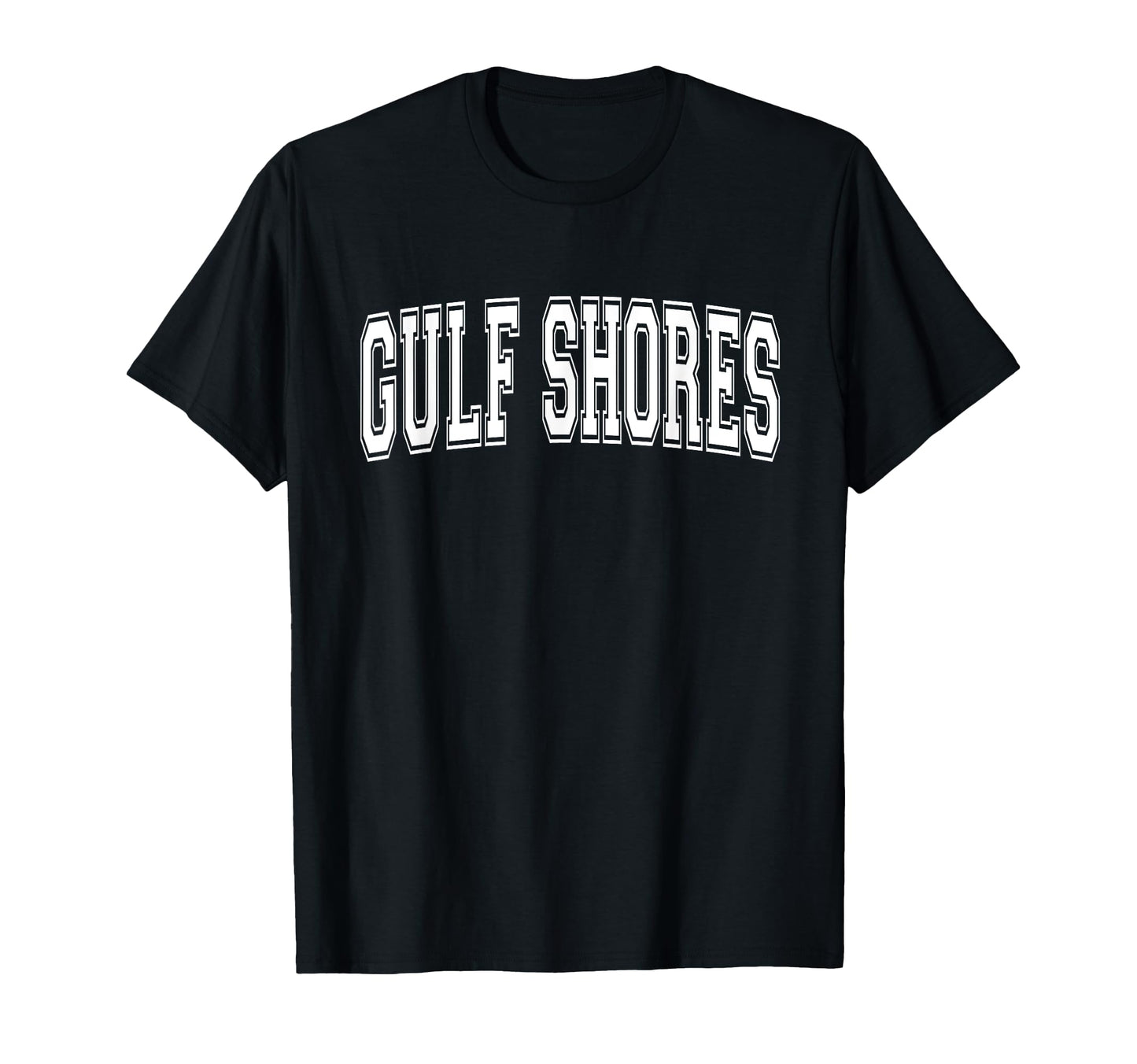 Gulf Shores Al Alabama Usa Sports Varsity T-Shirt - Graphic Print Men Women - T-Shirt, Sweatshirt, Hoodie