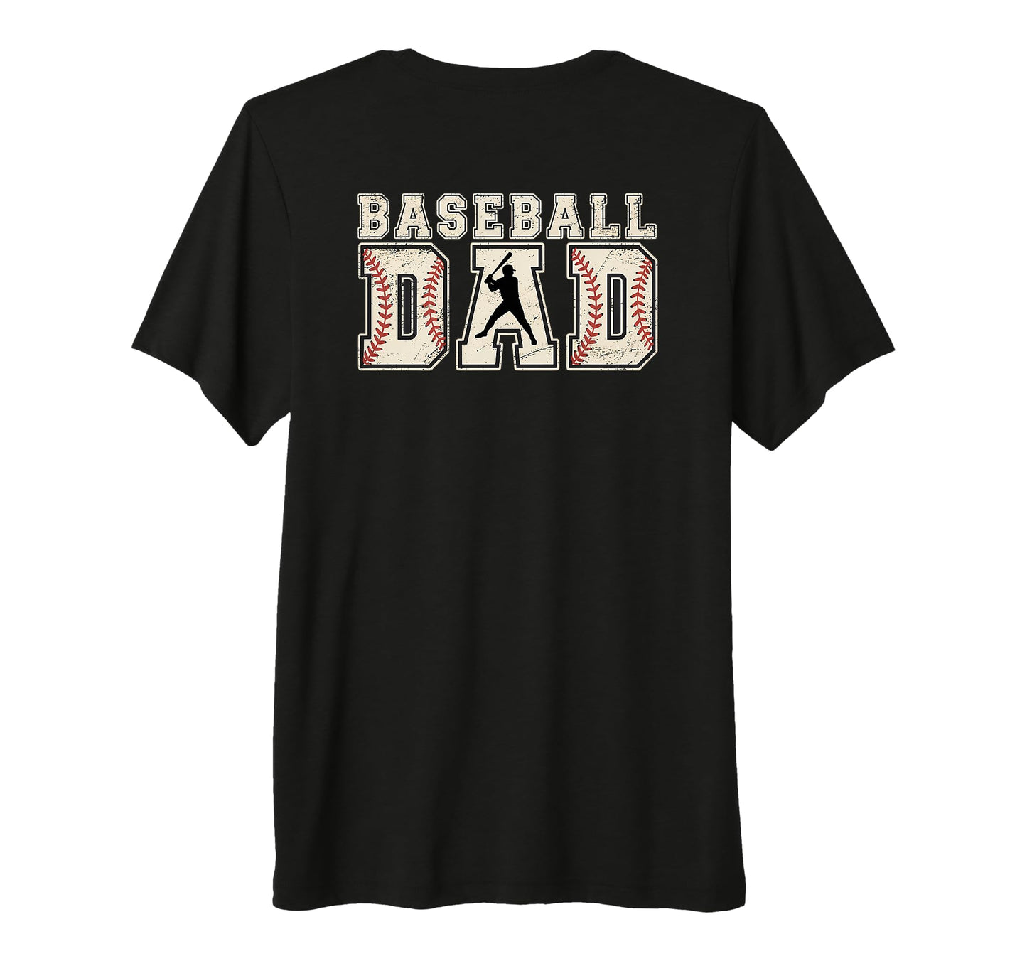 Baseball Dad Patriotic Fathers Day T-Shirt - Streetwear Style Men Women - T-Shirt, Sweatshirt, Hoodie