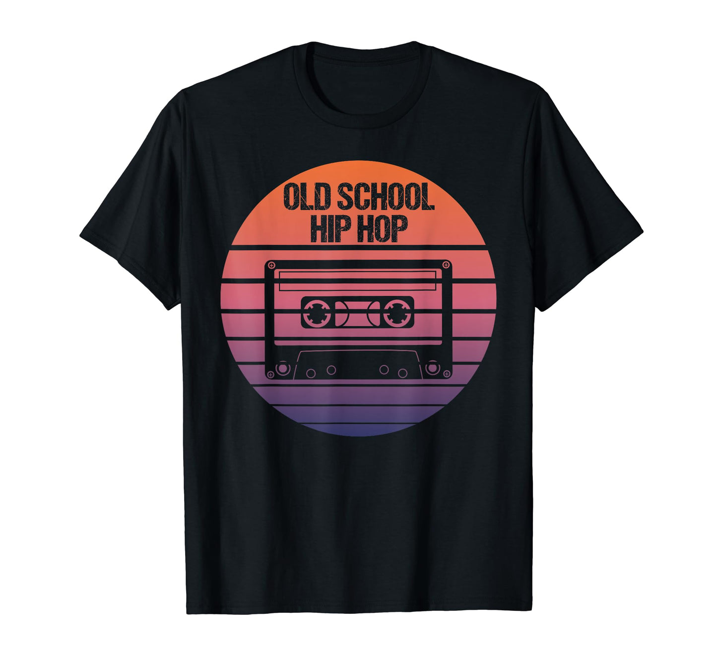 Old School Hip Hop Rap 80S 90S T-Shirt - Novelty Apparel for Adults - T-Shirt, Sweatshirt, Hoodie