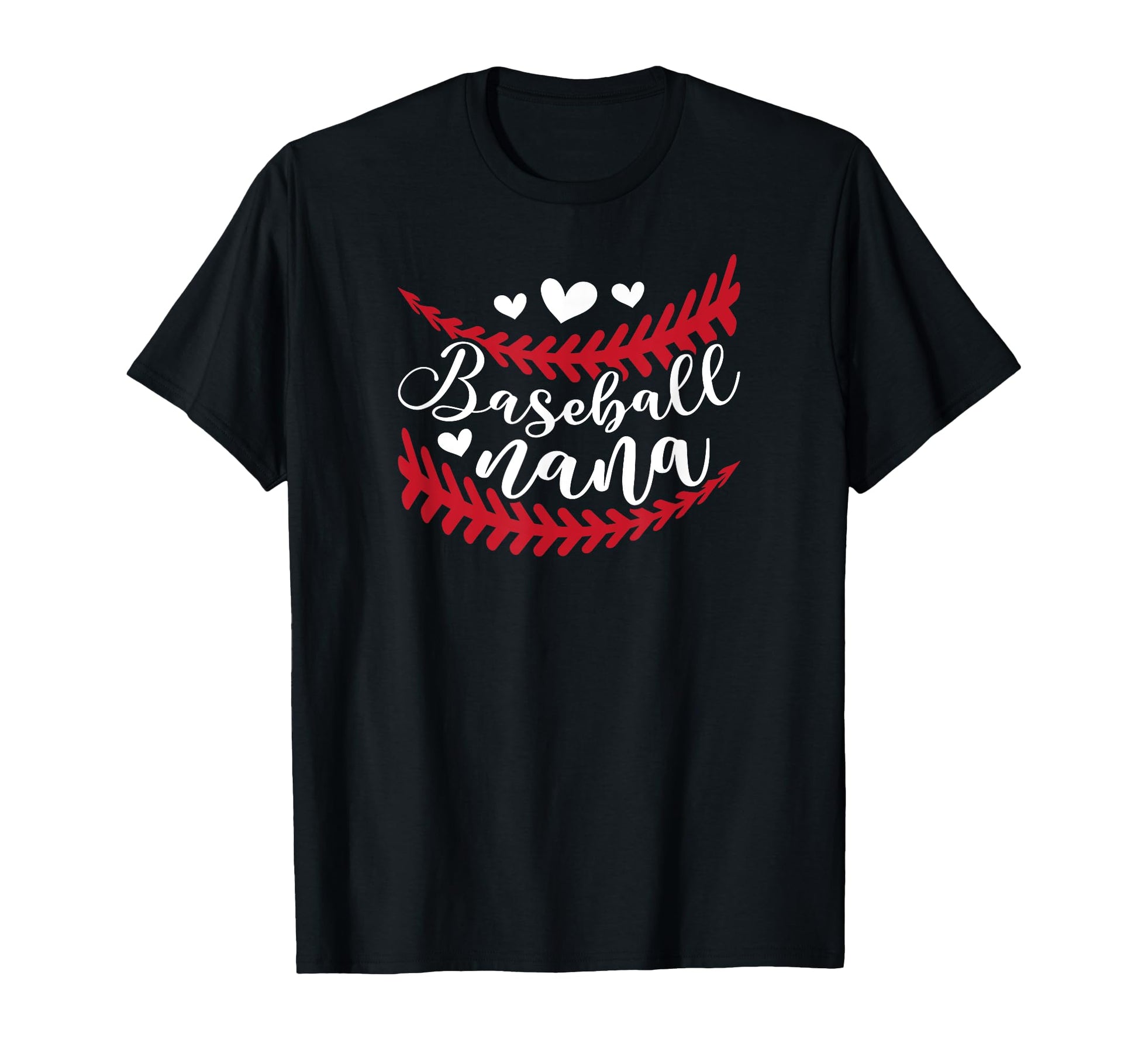 Baseball Nana Grandma Proud Nana T-Shirt - Fun Novelty Design for Adults - T-Shirt, Sweatshirt, Hoodie