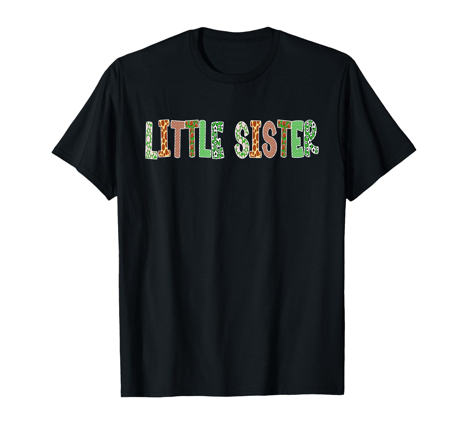 Sports Baller Little Sister Birthday T-Shirt - Unique Graphic for Adults - T-Shirt, Sweatshirt, Hoodie
