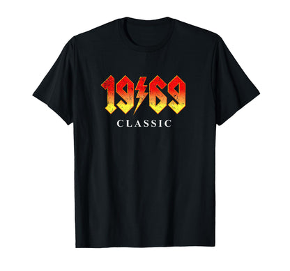 1969 Rock Legend 55 Year Old 55Th T-Shirt - Novelty Apparel for Adults - T-Shirt, Sweatshirt, Hoodie