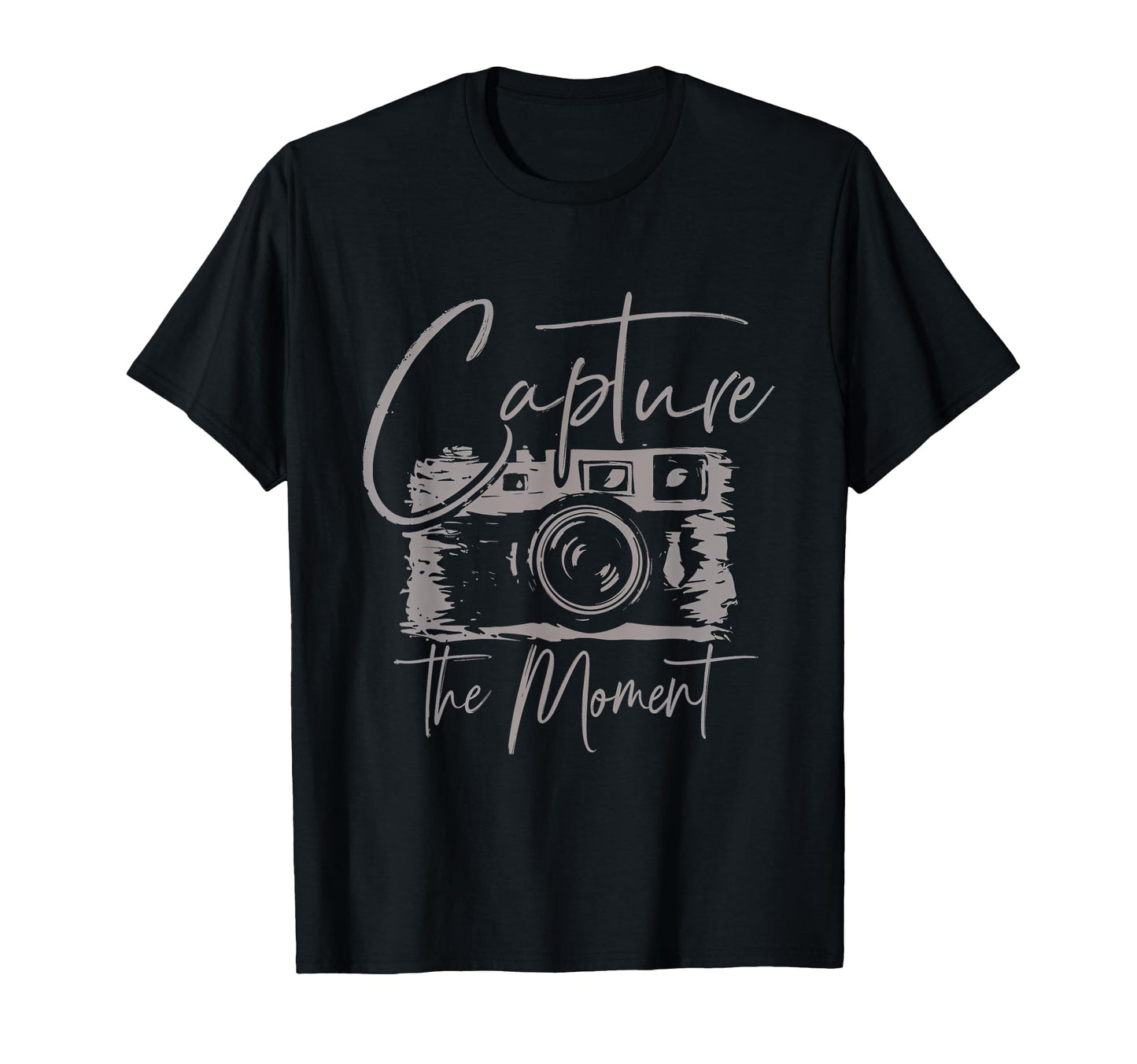 Capture Moment Camera Photography T-Shirt - Casual Everyday Wear Unisex - T-Shirt, Sweatshirt, Hoodie
