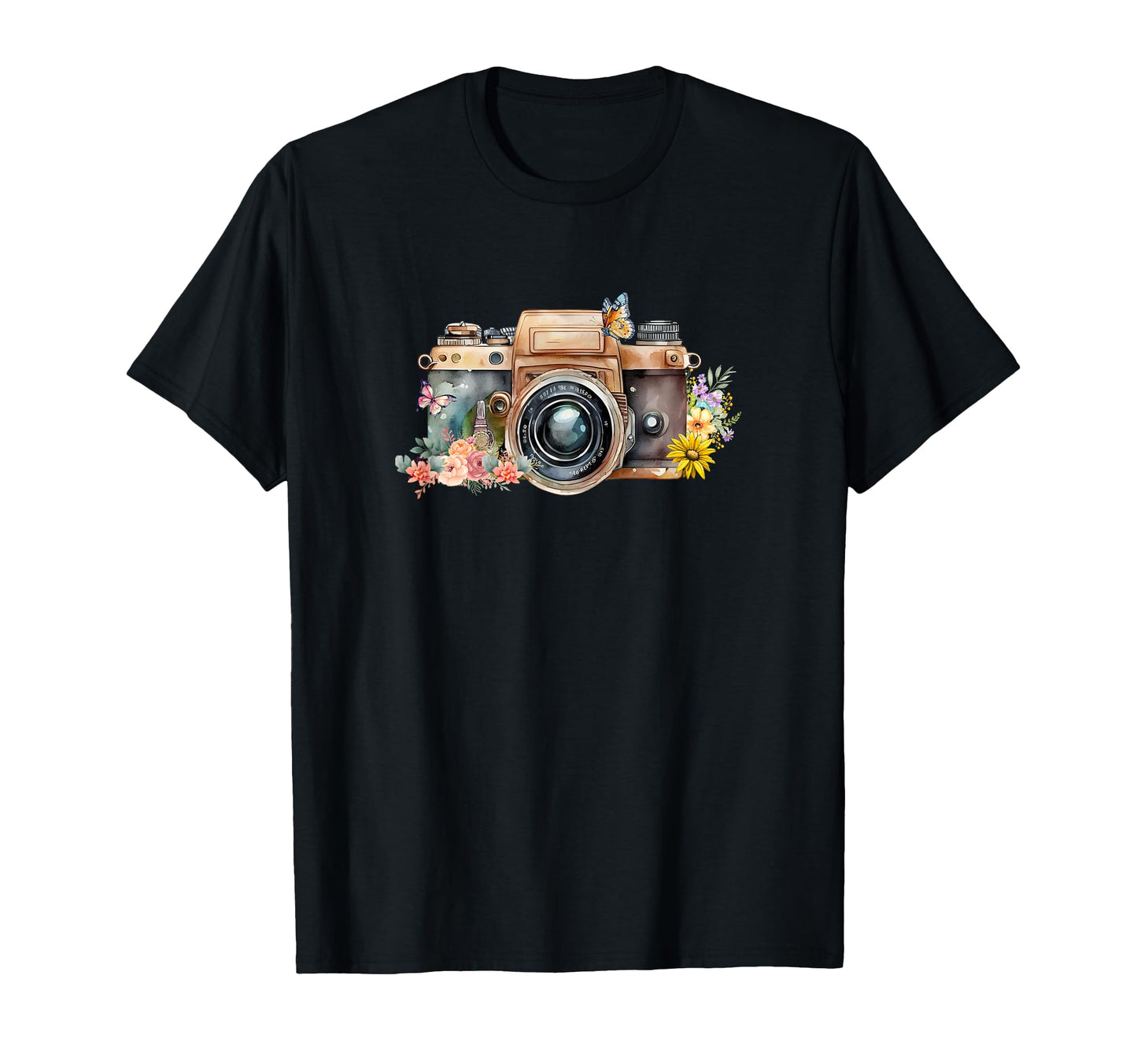 Camera T-Shirt - Unique Graphic for Adults - T-Shirt, Sweatshirt, Hoodie