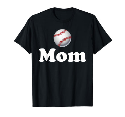 Baseball Mom T-Shirt - Unique Graphic for Adults - T-Shirt, Sweatshirt, Hoodie