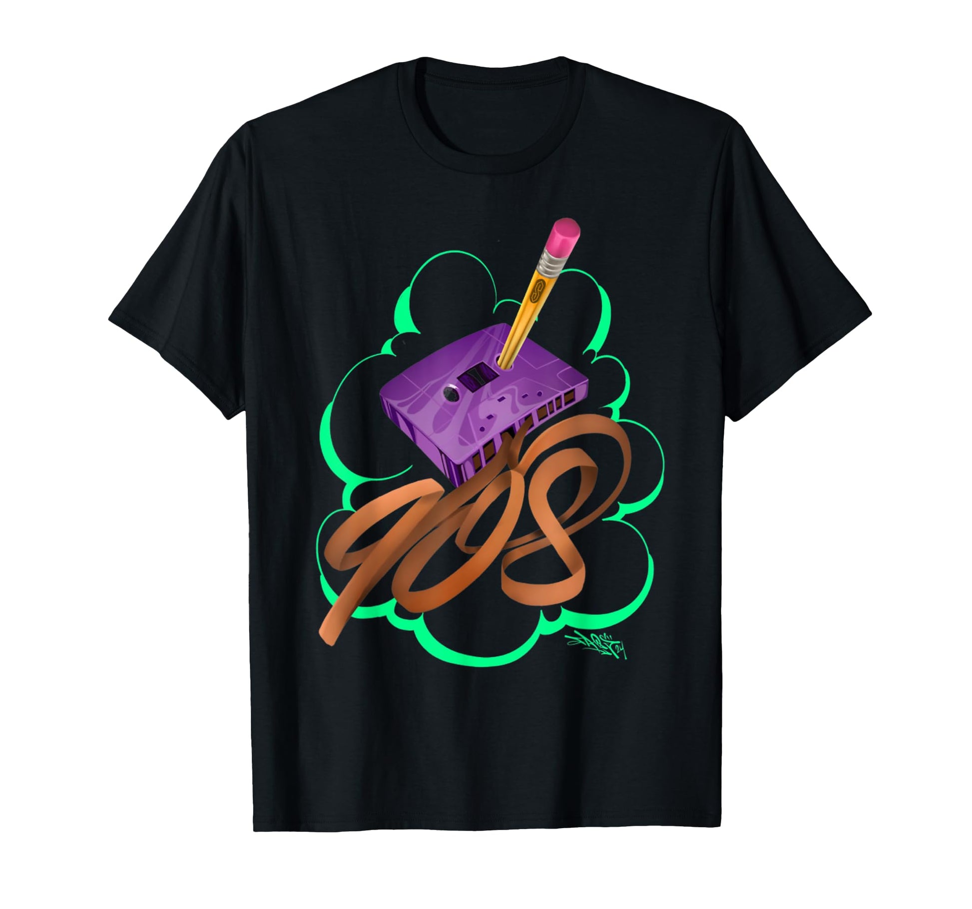 Graffiti Art 90S Hiphop Old School Hip T-Shirt - Trendy Graphic for Adults - T-Shirt, Sweatshirt, Hoodie