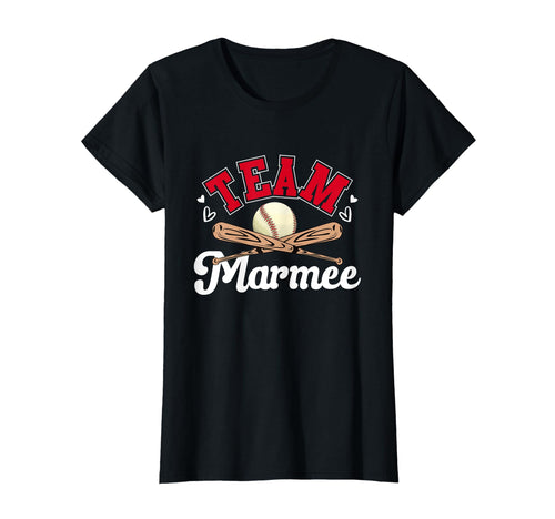 Team Marmee Mothers Day Baseball T-Shirt - Minimalist Print Unisex - T-Shirt, Sweatshirt, Hoodie