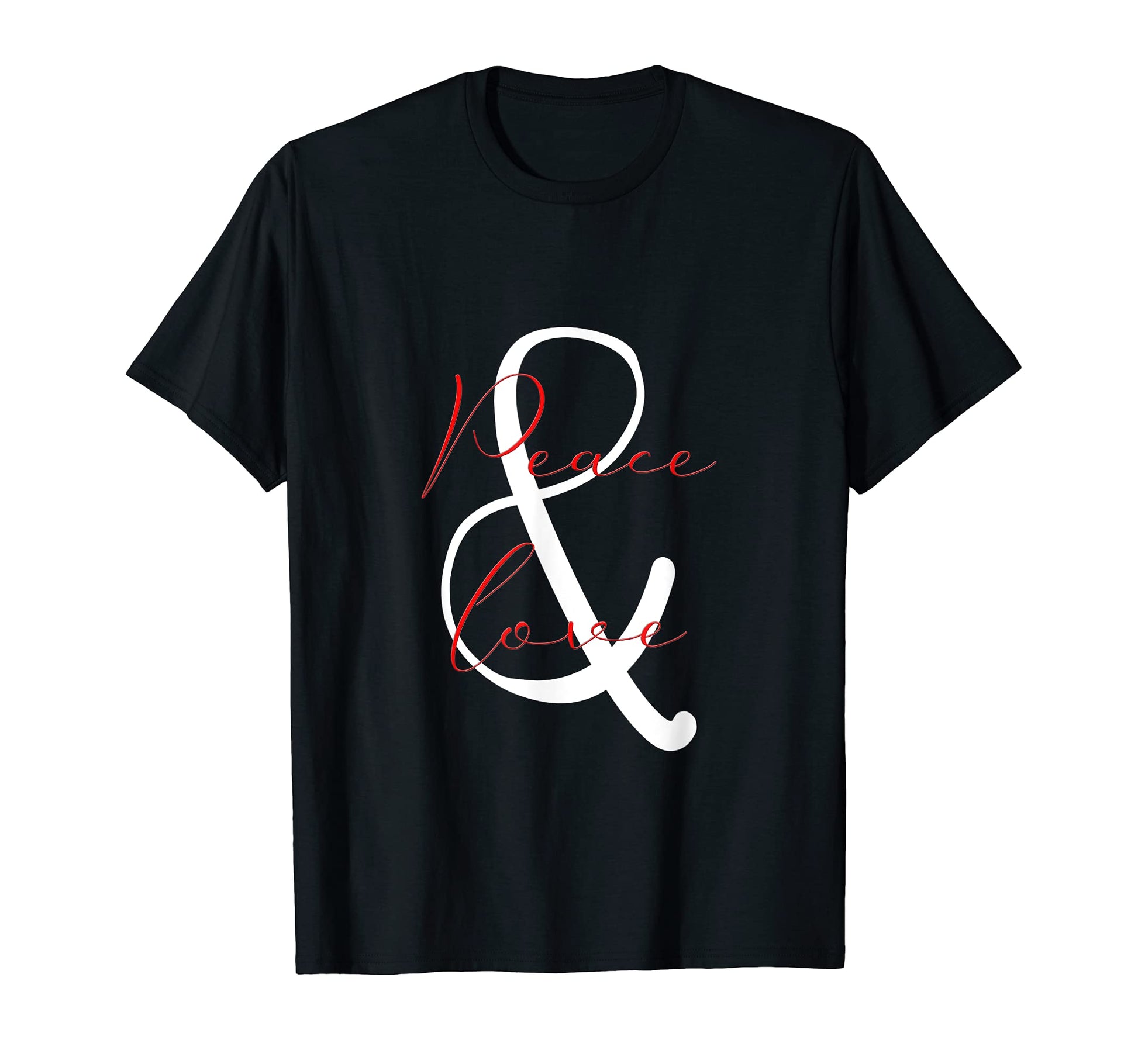 Peace And Love T-Shirt - Graphic Print Men Women - T-Shirt, Sweatshirt, Hoodie