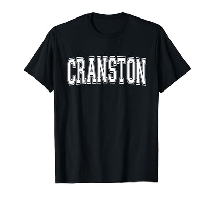 Cranston Ri Rhode Island Usa Sports T-Shirt - Minimalist Print for Adults - T-Shirt, Sweatshirt, Hoodie