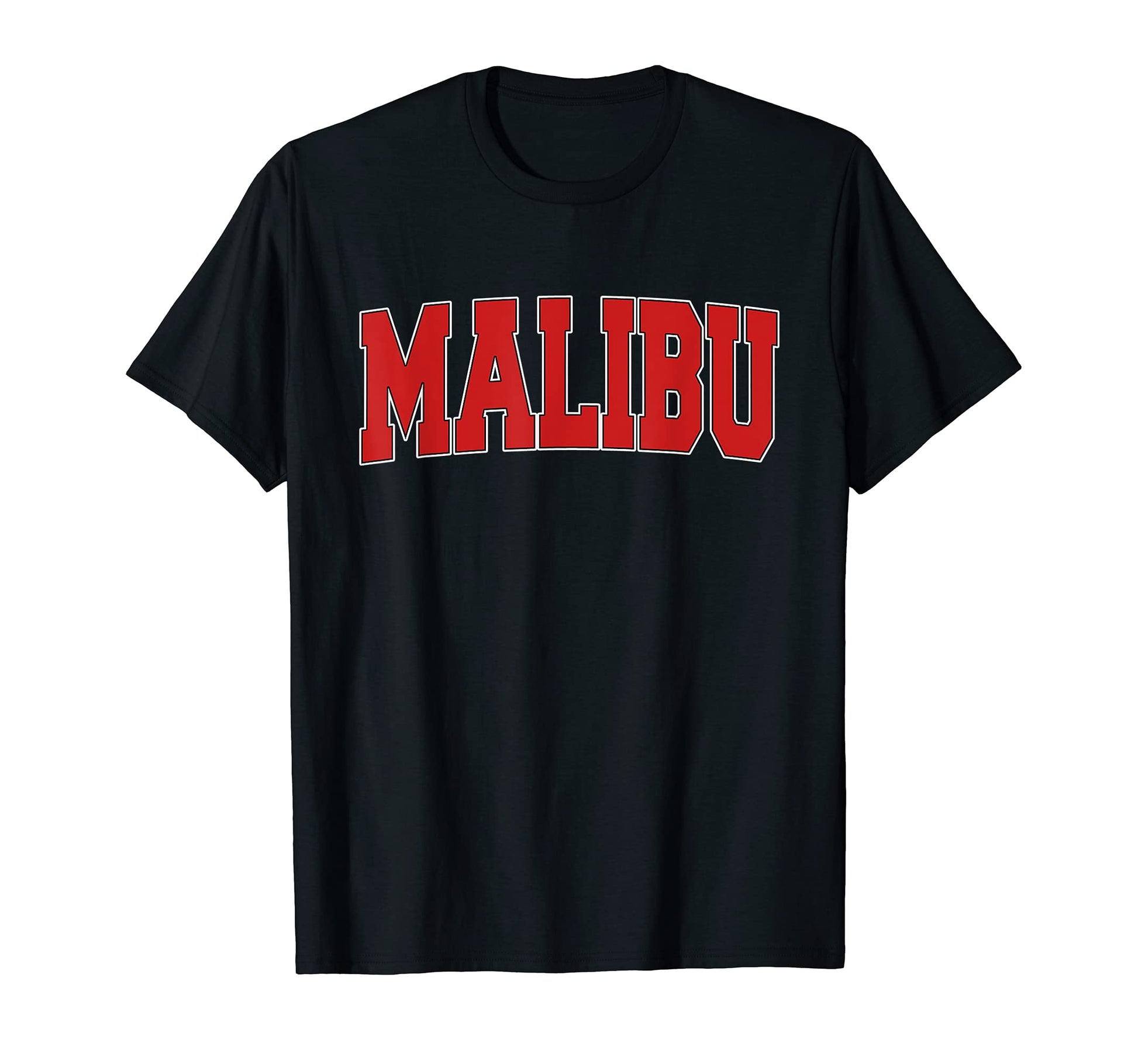 Malibu Ca California Varsity Usa T-Shirt - Aesthetic Graphic for Adults - T-Shirt, Sweatshirt, Hoodie